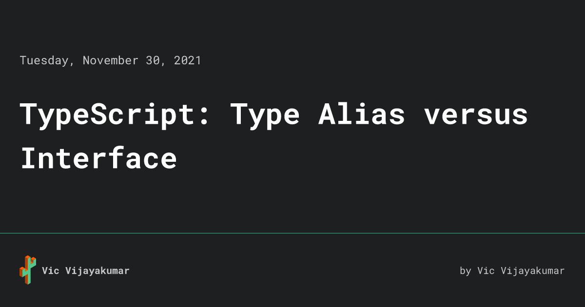 Difference Between Typescript Type And Interface.